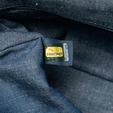 Chanel Medium Bicolor Quilted Denim Medallion Flap