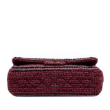 Chanel Medium Braided Classic Tweed Single Flap