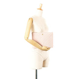 Chanel Medium CC Chevron Caviar O Case Clutch