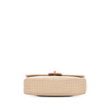 Chanel Medium CC Perforated Calfskin Single Flap