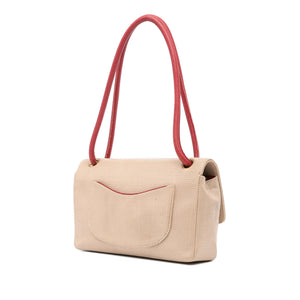 Chanel Medium CC Perforated Calfskin Single Flap