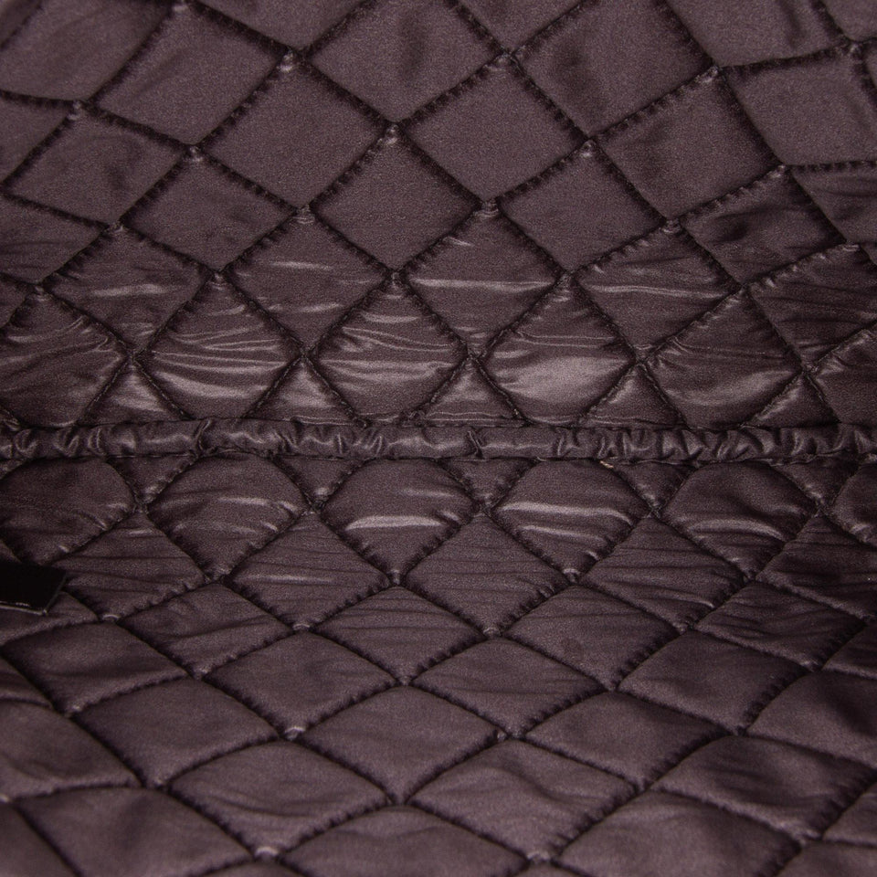 Chanel Medium CC Quilted Caviar O Case Clutch