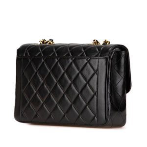 Chanel Medium CC Quilted Lambskin Border Single Flap