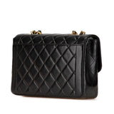 Chanel Medium CC Quilted Lambskin Border Single Flap