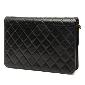 Chanel Medium CC Quilted Lambskin Single Flap