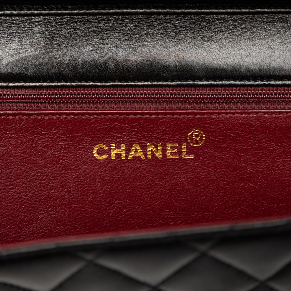 Chanel Medium CC Quilted Lambskin Single Flap