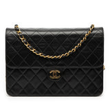 Chanel Medium CC Quilted Lambskin Single Flap