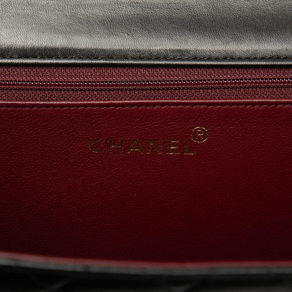 Chanel Medium CC Quilted Lambskin Single Flap