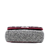 Chanel Medium CC Tweed Multi Print Double Flap