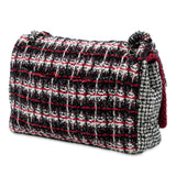 Chanel Medium CC Tweed Multi Print Double Flap