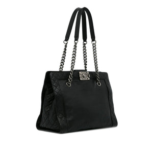 Chanel Medium Calfskin Boy Reverso Shopping Tote