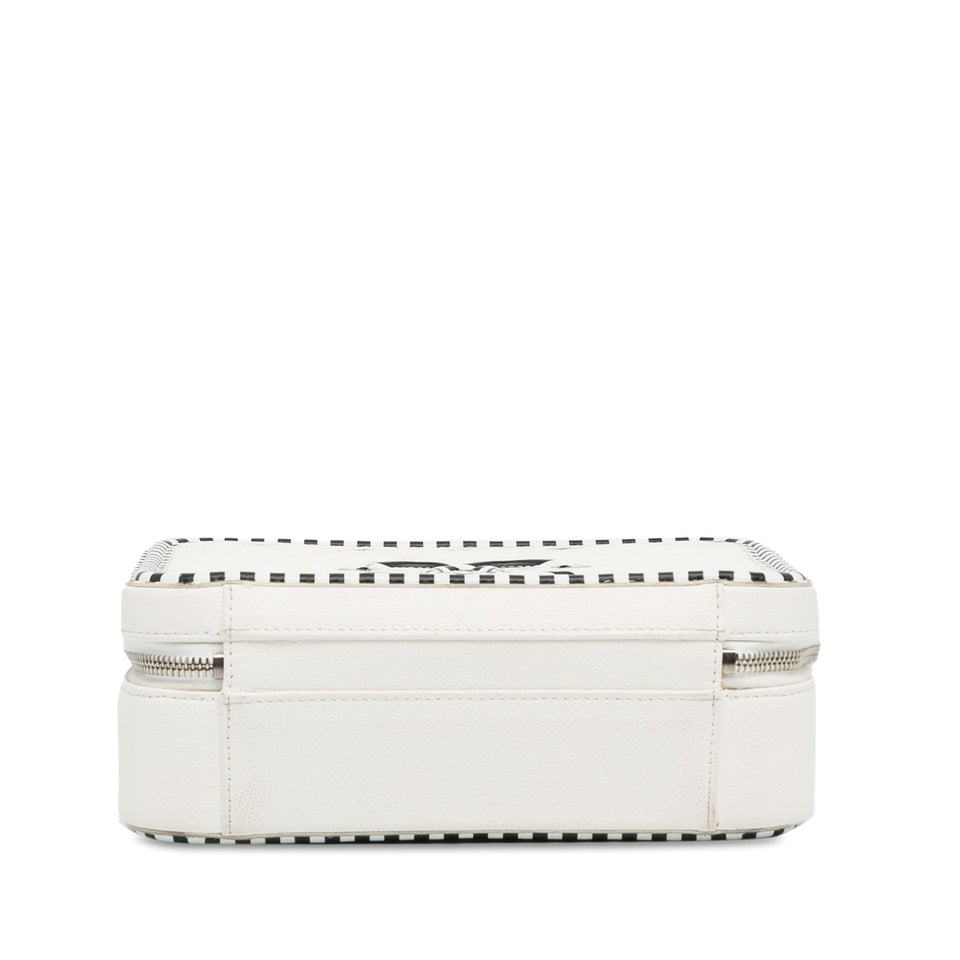 Chanel Medium Caviar CC Filigree Vanity Case