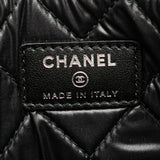 Chanel Medium Caviar Deauville Studded O Case Clutch