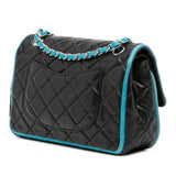 Chanel Medium Classic Bicolor Quilted Lambskin Double Flap
