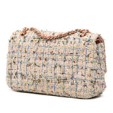 Chanel Medium Classic Boucle Tweed Double Flap