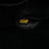 Chanel Medium Classic Chevron Calfskin Pleated Double Flap