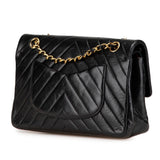 Chanel Medium Classic Chevron Lambskin Double Flap