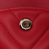 Chanel Medium Classic Chevron Lambskin Double Flap