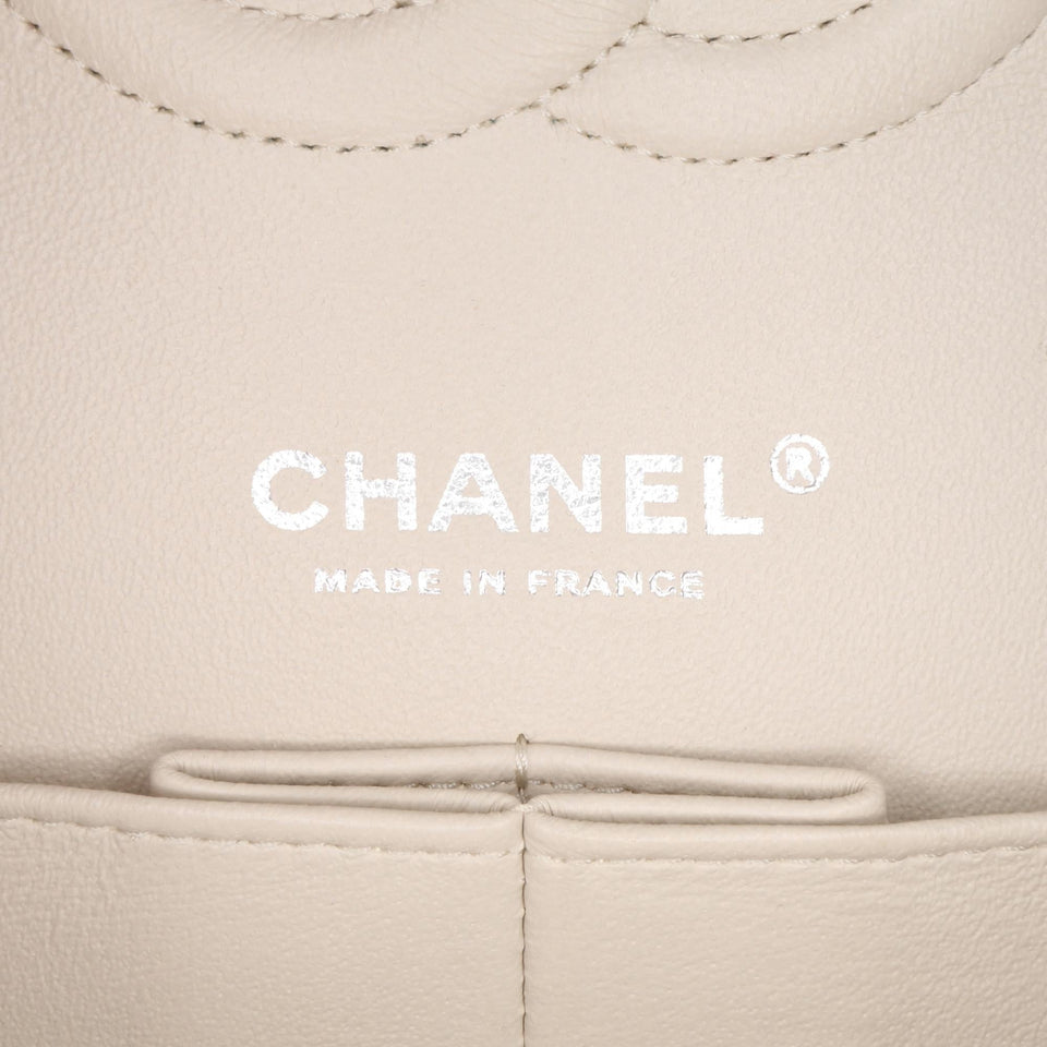 Chanel Medium Classic Chevron Lambskin Double Flap