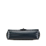 Chanel Medium Classic Chevron Patent Double Flap