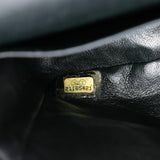 Chanel Medium Classic Chevron Patent Double Flap