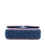 Chanel Medium Classic Denim Braided Single Flap