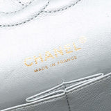 Chanel Medium Classic Iridescent Lambskin Double Flap