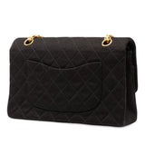 Chanel Medium Classic Jersey Bijoux Chain Double Flap