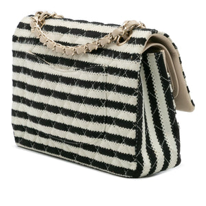 Chanel Medium Classic Jersey Coco Sailor Double Flap