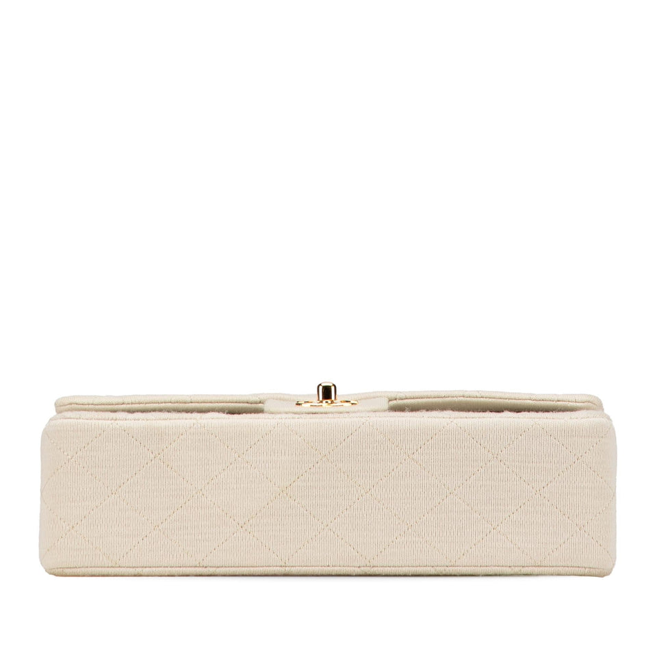 Chanel Medium Classic Jersey Double Flap