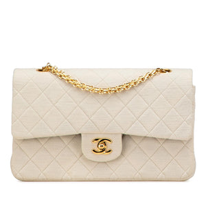 Chanel Medium Classic Jersey Double Flap
