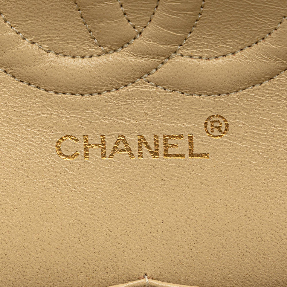Chanel Medium Classic Jersey Double Flap