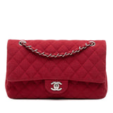 Chanel Medium Classic Jersey Double Flap