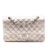 Chanel Medium Classic Metallic Lambskin Double Flap