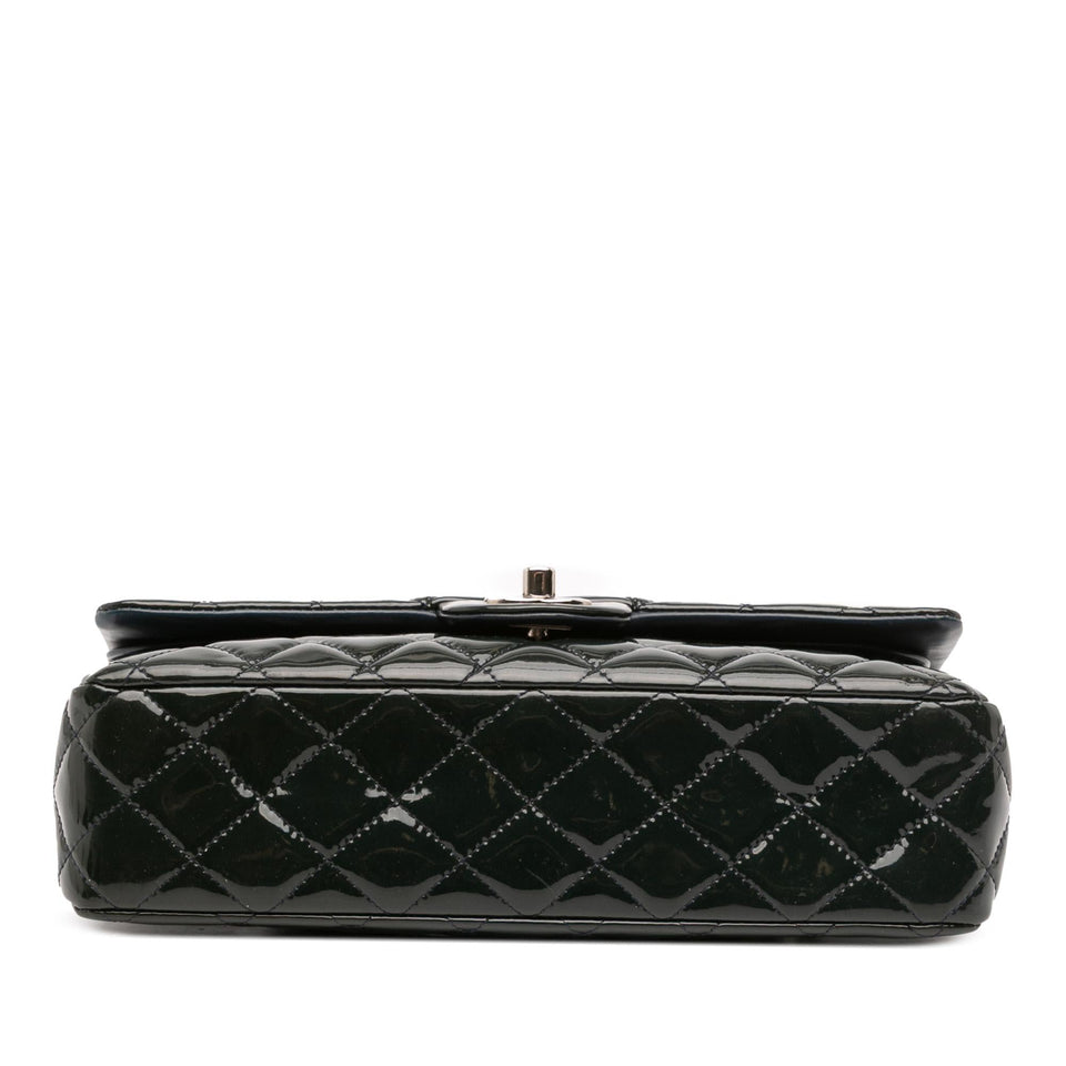 Chanel Medium Classic Patent Double Fla