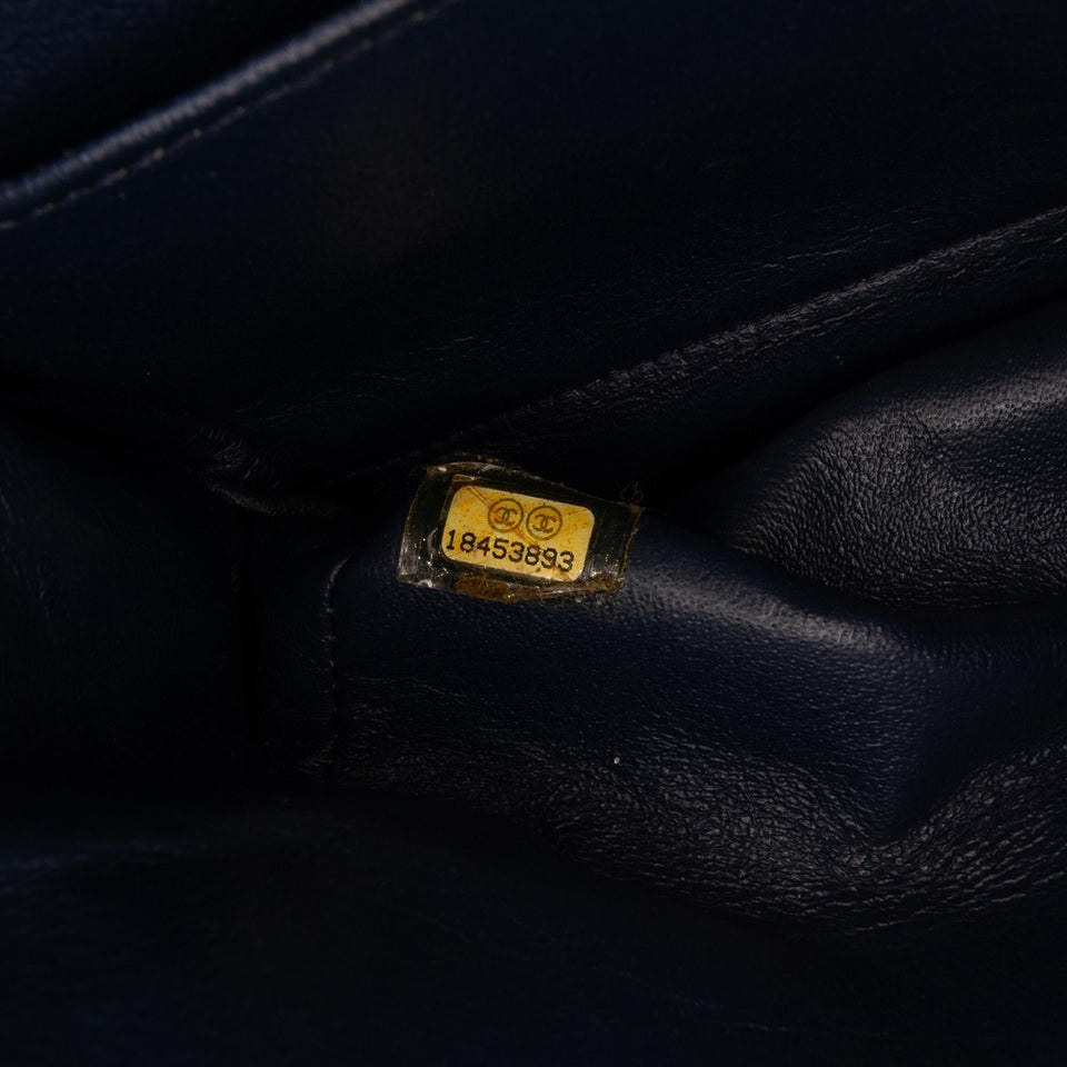 Chanel Medium Classic Patent Double Fla