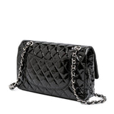 Chanel Medium Classic Patent Double Flap
