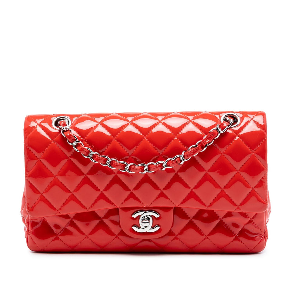 Chanel Medium Classic Patent Double Flap