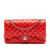 Chanel Medium Classic Patent Double Flap