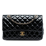 Chanel Medium Classic Patent Double Flap