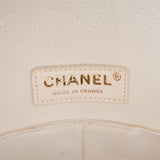 Chanel Medium Classic Printed Denim Floral Double Flap