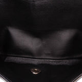 Chanel Medium Classic Striped Patent Double Flap
