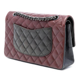 Chanel Medium Classic Tricolor Lambskin Double Flap