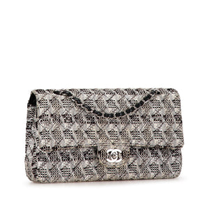 Chanel Medium Classic Tweed Double Flap
