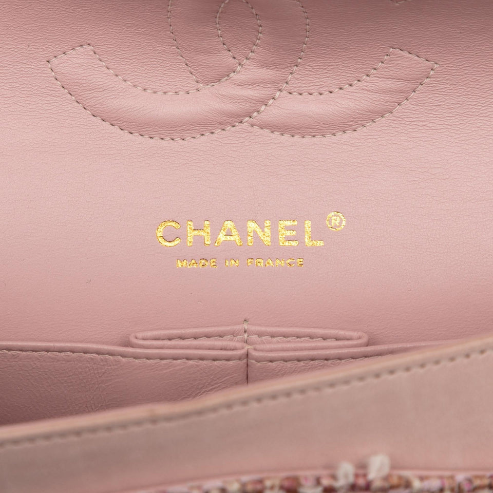 Chanel Medium Classic Tweed Double Flap