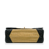 Chanel Medium Croc Embossed Lambskin 2.55 Reissue Double Flap Bag