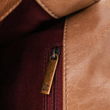 Chanel Medium Glazed Calfskin Castle Rock Top Handle Flap