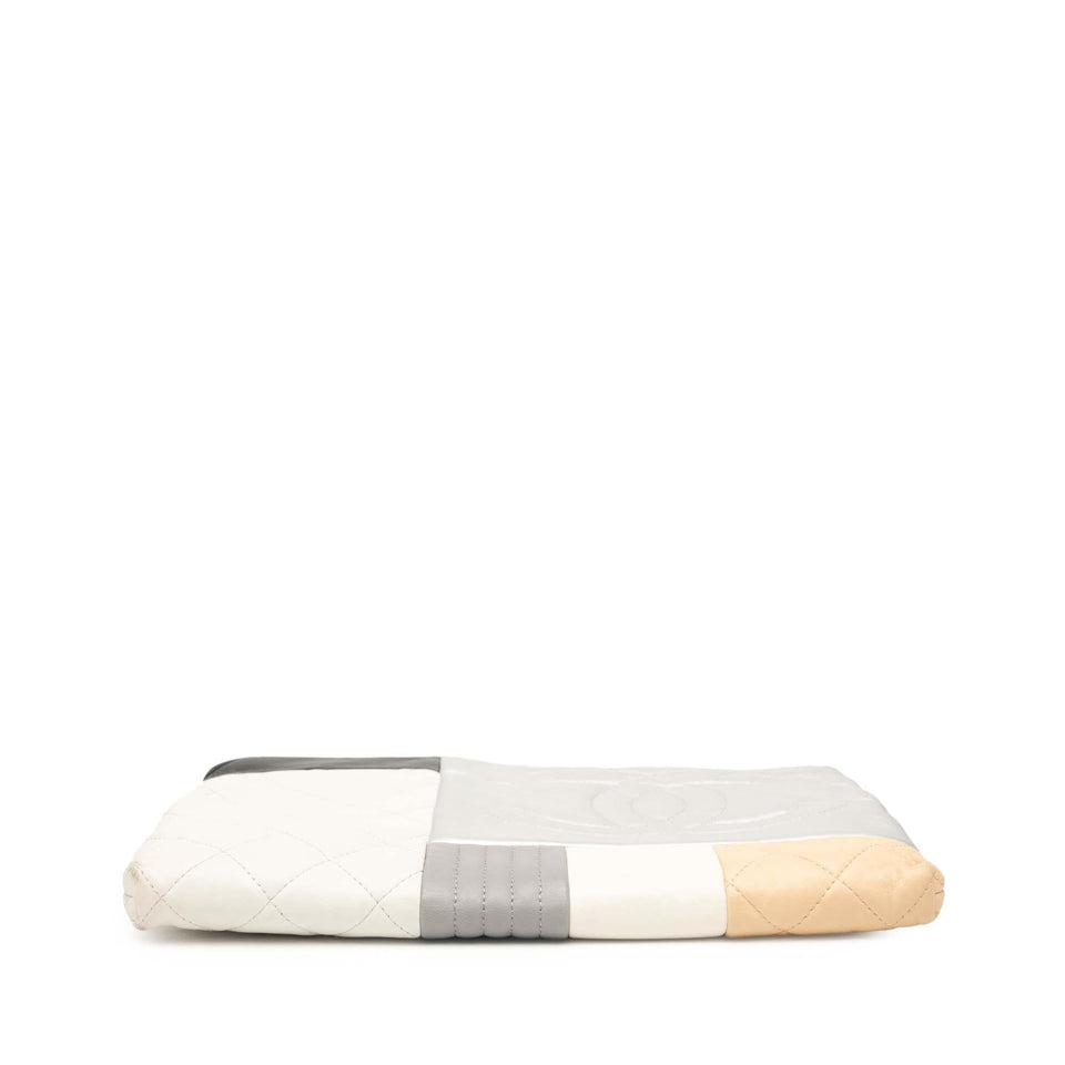Chanel Medium Lambskin Colorblock Patchwork O Case