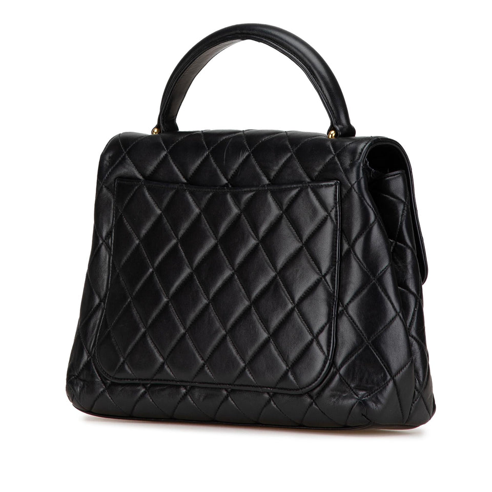 Chanel Medium Lambskin Kelly Top Handle Bag