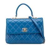 Chanel Medium Lambskin Trendy CC Top Handle Bag